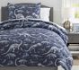 Dinosaur Bones Glow-in-the-Dark Comforter &amp; Sham
