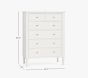 Catalina Beadboard 6-Drawer Drawer Chest (37w x 19d")