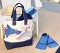 Nautical Shark Tote 