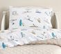 Peanuts® Snoopy® Surf Organic Toddler Bed Sheet Set