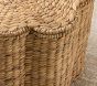 Woven Flower Shaped Lidded Storage