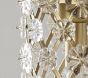 Crystal Florette 3-Way Table Lamp