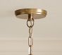 Scalloped Lantern Chandelier (12")