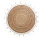 Chenille Jute 5' Round Rug