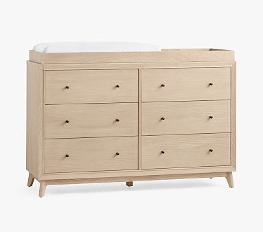 Sloan 6-Drawer Dresser & Topper Set