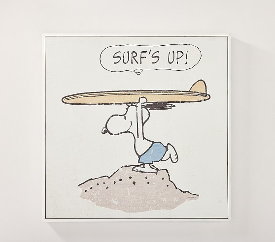 Peanuts® Snoopy® Surf Framed Wall Art (24