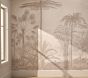 Wallpaperie Tropicale Etched Mural