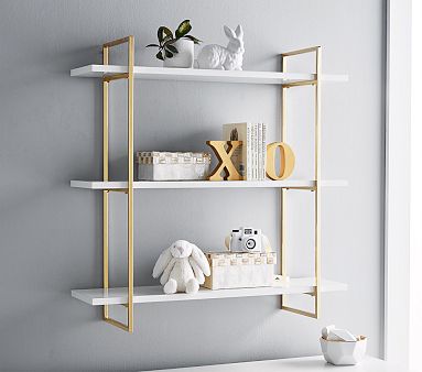 Polished 3-Tier Shelf
