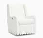 Open Box: Merced Scalloped Recliner, Manual - Performance Brushed Boucle Ivory