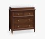 Chris Loves Julia Turned Wood 4-Drawer Dresser &amp; Topper Set (36w x 19d")