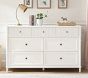 Chris Loves Julia Scallop 7-Drawer Dresser (56w x 19d")