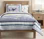 Shark Seas Quilt Bedding Set