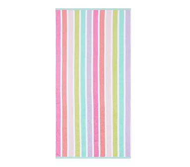 Multi Stripe Bath Towel
