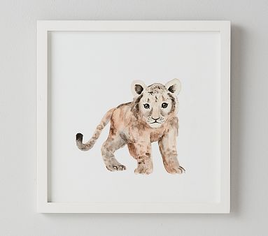 Lion Framed Art