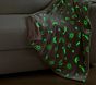 Glow-in-the-Dark Faux Fur Throw