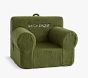 Anywhere Chair®, Army Green Cozy Sherpa Slipcover Only