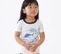 Shark Bite Organic Cotton Short Sleeve Pajama Set
