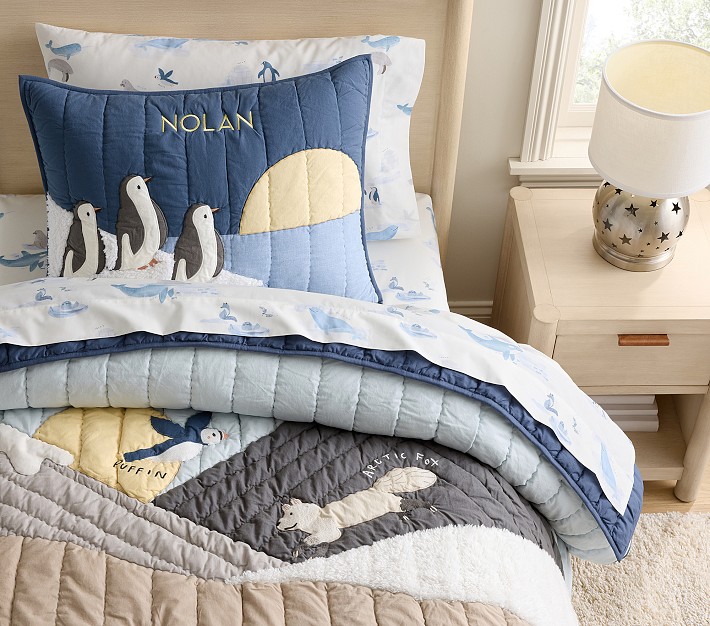 Dollhouse Wholecloth Quilt & Shams | Pottery Barn Kids