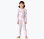 LoveShackFancy Cabbage Rose Organic Cotton Tight Fit Pajama Set