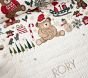 Teddy Bear Holiday Baby Quilt
