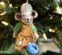 Felted Merry Mice Ornaments, Set of 5