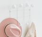 White Geometric Wall Hook
