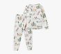 Disney Mickey and Friends Holiday Bamboo Viscose Tight Fit Kid Pajama Set