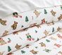 Holiday Teddy Bears Organic Duvet &amp; Shams