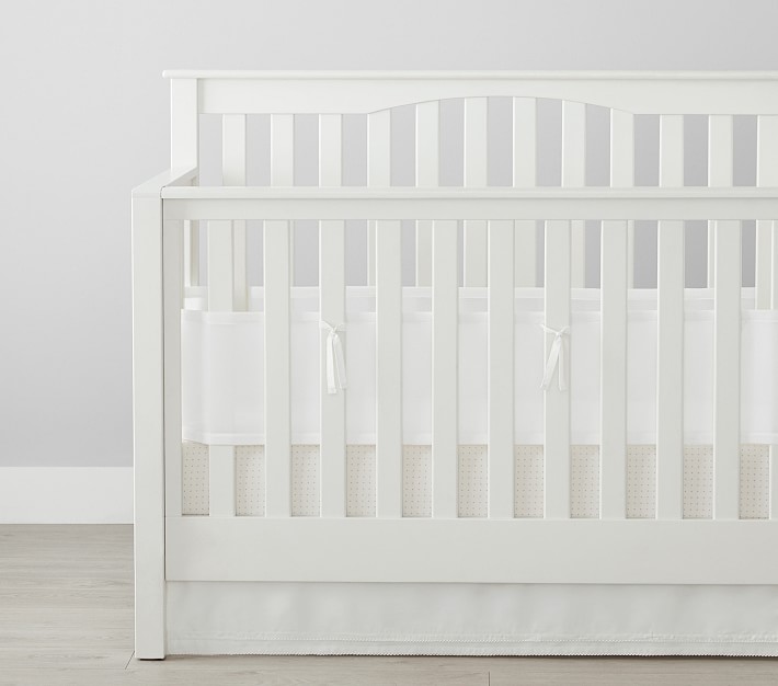Tour De Lit Respirant AZMAHT Pour Bébé - Pare-Chocs Lit Garçon Et Fille, Barrière Anti-Collision, Protection Douce Et Circulation D'Air Optimale, 180cm