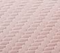 Cable Knit Chamois Baby Blanket