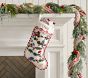 Scenic Felted Wool Christmas Stocking Collection