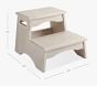 Weathered White Step Stool