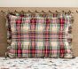 Holiday Plaid Smocked Comforter &amp; Shams