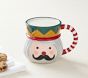 Rifle Paper Co. Christmas Shaped Kids Mugs, Set of 2