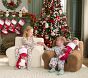 Holiday Teddy Bears Flannel Kid Pajama Set