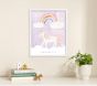 Minted® Dreamy Unicorn Personalized Wall Art by Teju Reval