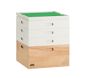 Open Box: LEGO® Storage Build and Stack (16") - Simply White/Natural