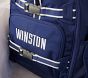 Navy Trim Solid Mackenzie XL Backpack