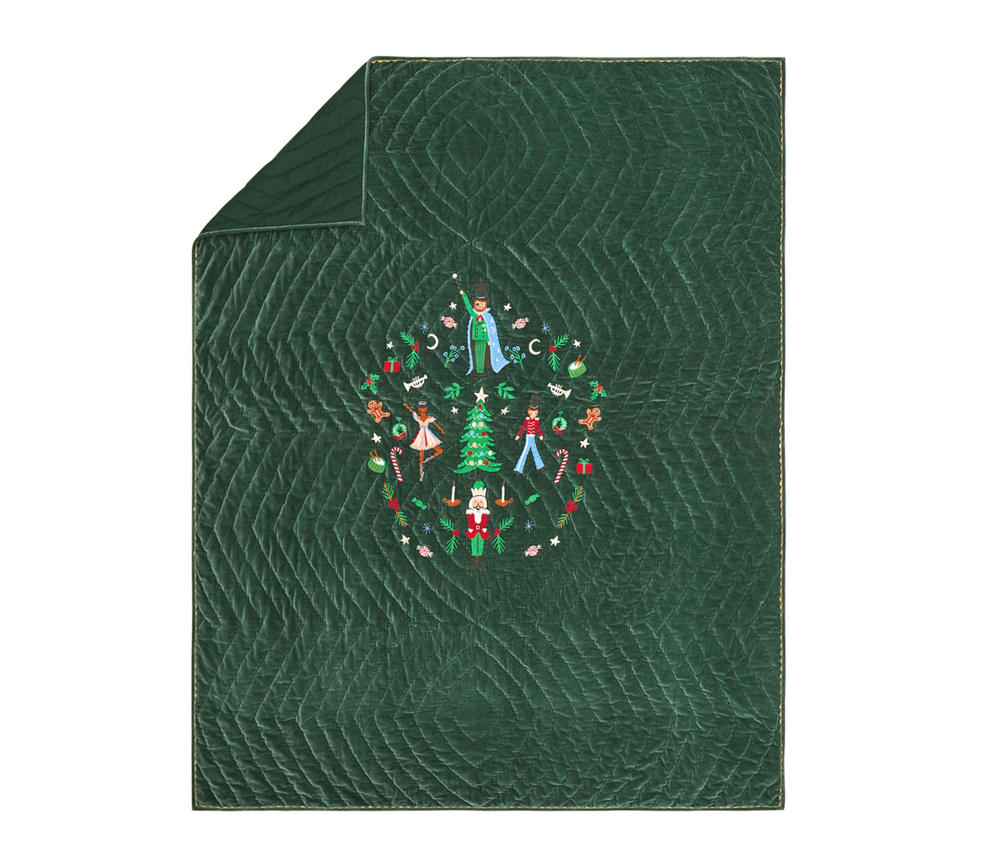 Rifle Paper Co. Velvet Nutcracker Quilt