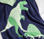 Dino Fuzzy Kid Throw Blanket
