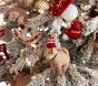 Felted Holiday Dogs Ornaments, Set of 5