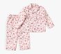 Holiday Bows Flannel Kid Pajama Set