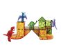 MAGNATILES Dino World XL 40 Piece Magnetic Construction Set