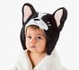 Pippa Frenchie Faux Fur Baby Hooded Towel