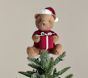 Santa Teddy Bear Christmas Tree Topper