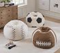 Anywhere Beanbag, Cozy Sherpa Football Slipcover Only