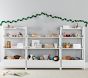 Wide Angled Bookcase Set