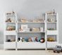 Wide Angled Bookcase Set