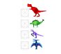 MAGNATILES Dino World XL 40 Piece Magnetic Construction Set