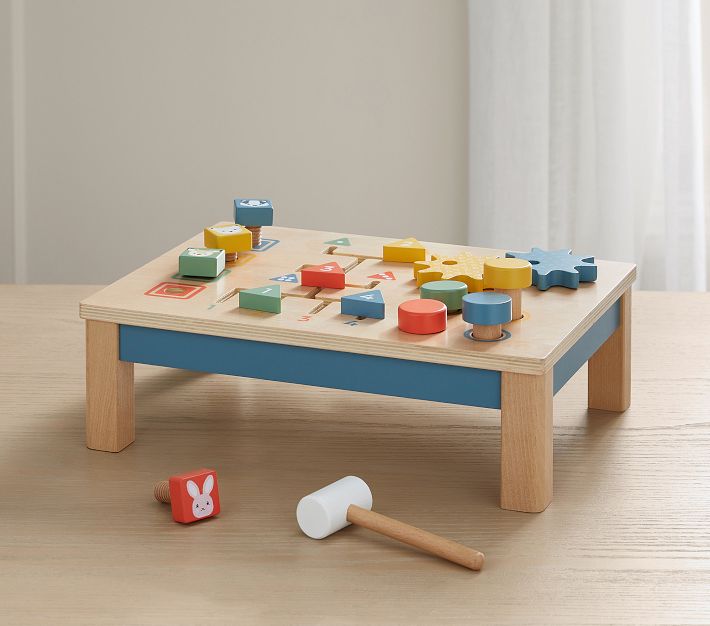 Big Jigs x PBK Tabletop Activity Bench | Pottery Barn Kids